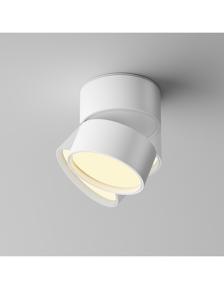 Ceiling spotlights - Maytoni Onda LED ceiling lamp 850lm 2700K White C024CL-12W2.7K-W-1. - product kolory-swiatla.pl 5