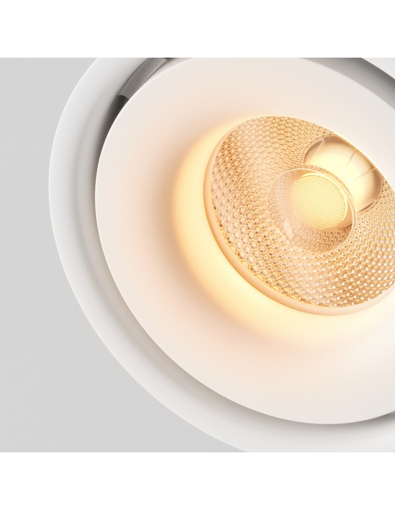 Ceiling spotlights - Maytoni Yin LED ceiling lamp 1359lm 2700K-4000K White C084CL-15W3K-D-W-DE. - product kolory-swiatla.pl 6