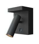 Wall lamps for bedrooms - Maytoni Aron LED wall lamp 400lm 2700K Black C179WL-L7B2.7K-DE - product 1