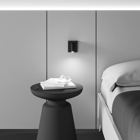 Maytoni Aron Lampa ścienna LED 400lm 2700K Czarny C179WL-L7B2.7K-DE
