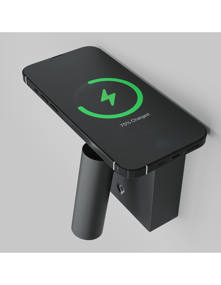 Wall lamps for bedrooms - Maytoni Aron LED wall lamp 400lm 2700K Black C179WL-L7B2.7K-DE - product kolory-swiatla.pl 4