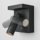 Maytoni Aron Lampa ścienna LED 400lm 2700K Czarny C179WL-L7B2.7K-DE