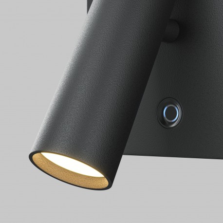 Maytoni Aron Lampa ścienna LED 400lm 2700K Czarny C179WL-L7B2.7K-DE