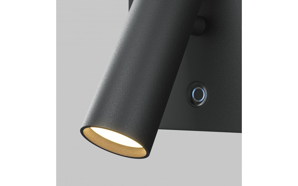 Maytoni Aron Lampa ścienna LED 400lm 2700K Czarny C179WL-L7B2.7K-DE