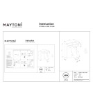 Wall lamps for bedrooms - Maytoni Aron LED wall lamp 400lm 2700K Black C179WL-L7B2.7K-DE - product 10