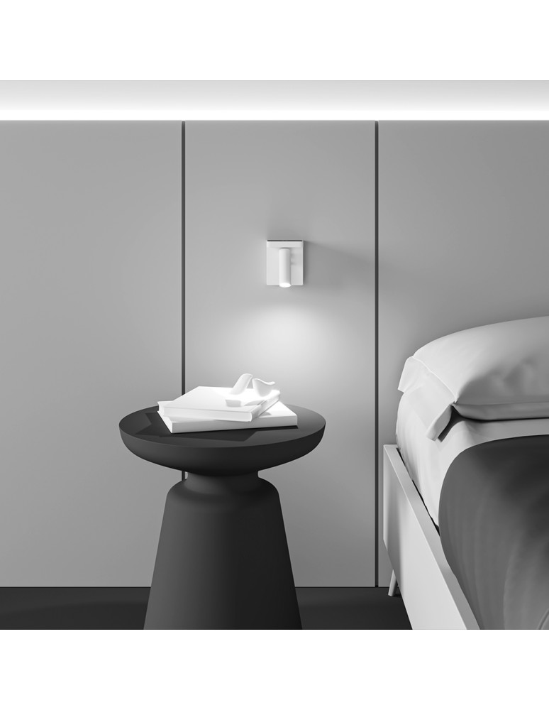 Wall lamps for bedrooms - Maytoni Aron LED wall lamp 400lm 2700K White C179WL-L7W2.7K-DE. - product kolory-swiatla.pl 3