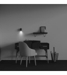 Tube wall lamps - Maytoni Calipso Wall lamp 1xGU10 Black C106WL-01-GU10-B. - product 3