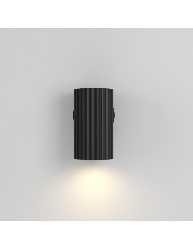 Tube wall lamps - Maytoni Calipso Wall lamp 1xGU10 Black C106WL-01-GU10-B. - product kolory-swiatla.pl 4