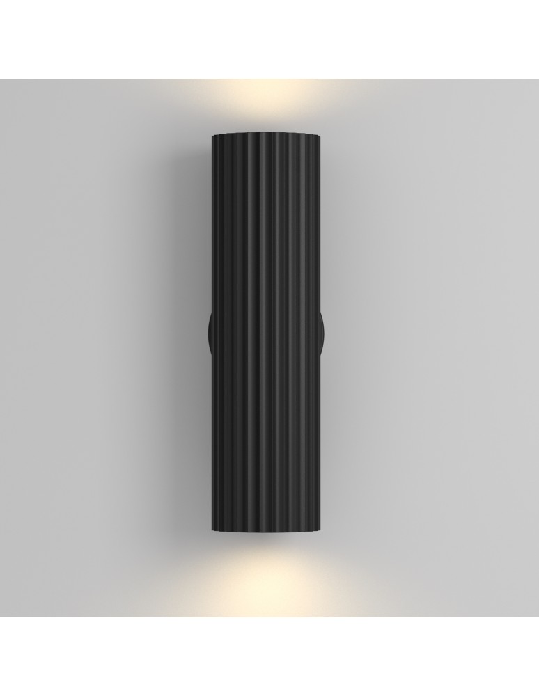 Tube wall lamps - Maytoni Calipso Wall lamp 2xGU10 Black C106WL-02-GU10-B. - product kolory-swiatla.pl 4