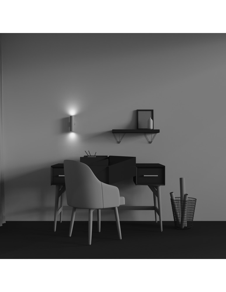 Tube wall lamps - Maytoni Calipso Wall lamp 2xGU10 Brass C106WL-02-GU10-BS - product kolory-swiatla.pl 3