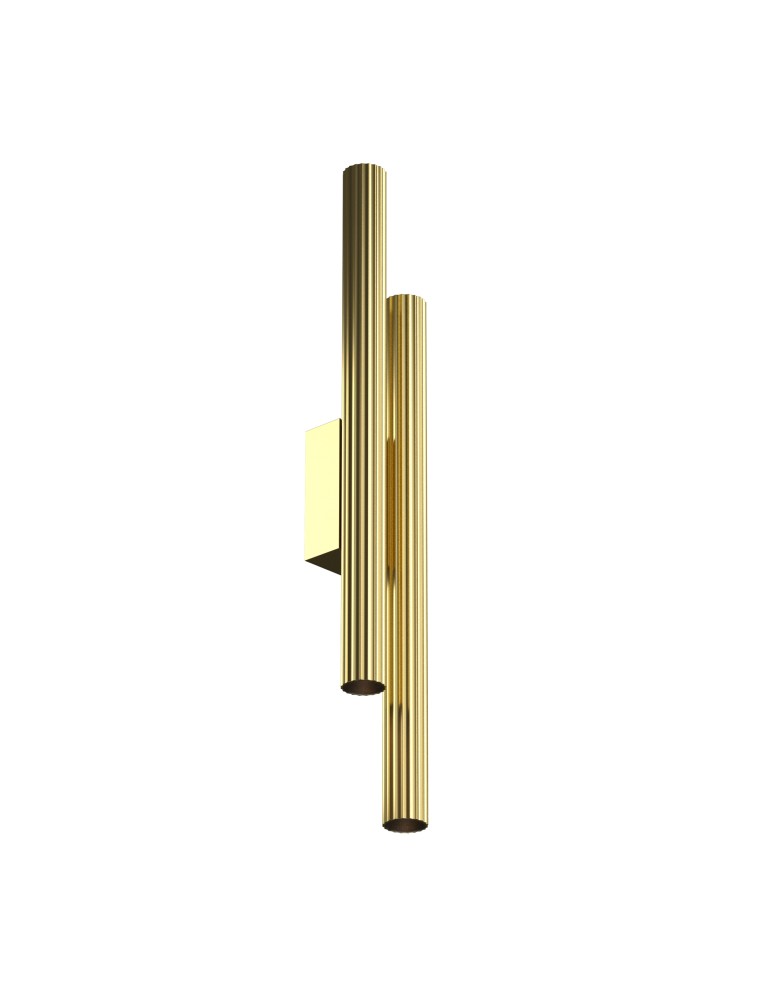 Tube wall lamps - Maytoni Calipso LED wall lamp 1620lm 2700K Brass C082WL-24W2.7K-BS. - product kolory-swiatla.pl 1