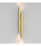 Tube wall lamps - Maytoni Calipso LED wall lamp 1620lm 2700K Brass C082WL-24W2.7K-BS. - product 4