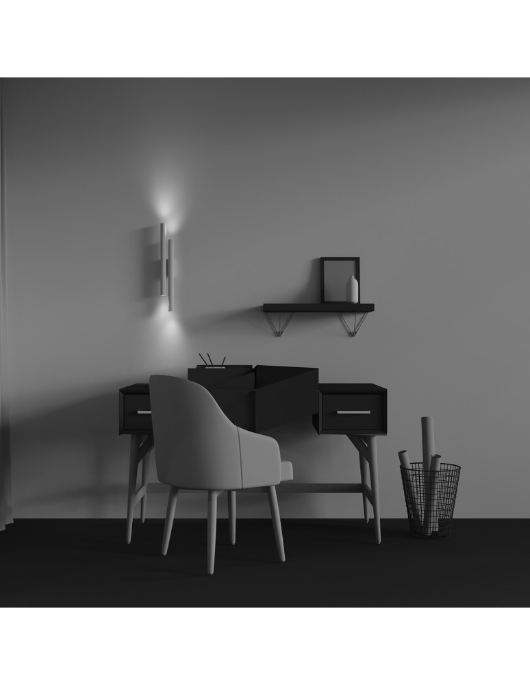 Tube wall lamps - Maytoni Calipso LED wall lamp 1630lm 2700K White C082WL-24W2.7K-W. - product kolory-swiatla.pl 3