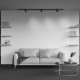 Maytoni Calipso Reflektor do Szyny UNITY 1-obwodowej 1xGU10 Czarny TR218-1-GU10-BK