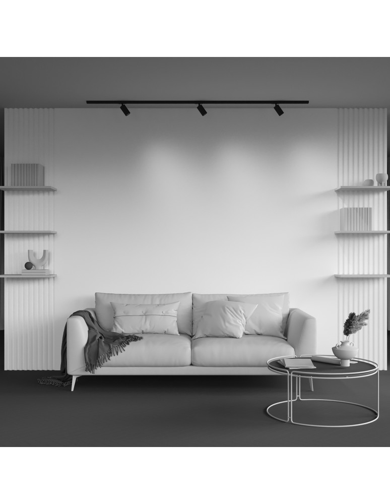 Lamps for 1 phase busbars - Maytoni Calipso Spotlight for UNITY 1-circuit bus 1xGU10 Black TR218-1-GU10-BK - product kolory-swiatla.pl 4