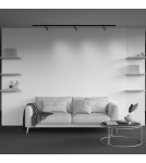 Lamps for 1 phase busbars - Maytoni Calipso Spotlight for UNITY 1-circuit rail 1xGU10 Brass TR218-1-GU10-BS - product 3