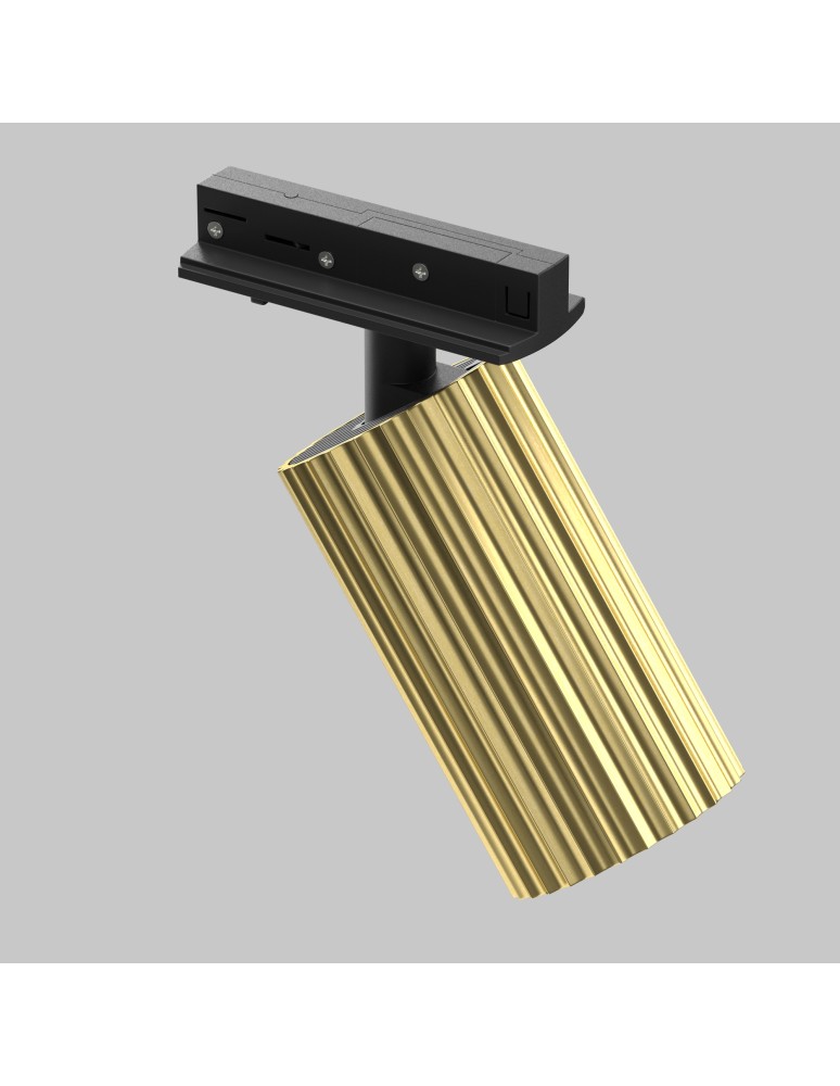 Lamps for 1 phase busbars - Maytoni Calipso Spotlight for UNITY 1-circuit rail 1xGU10 Brass TR218-1-GU10-BS - product kolory-swiatla.pl 5