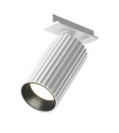 Lamps for 1 phase busbars - Maytoni Calipso Spotlight for UNITY 1-circuit bus 1xGU10 White TR218-1-GU10-W. - product 1