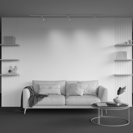 Maytoni Calipso Reflektor do Szyny UNITY 1-obwodowej 1xGU10 Biały TR218-1-GU10-W