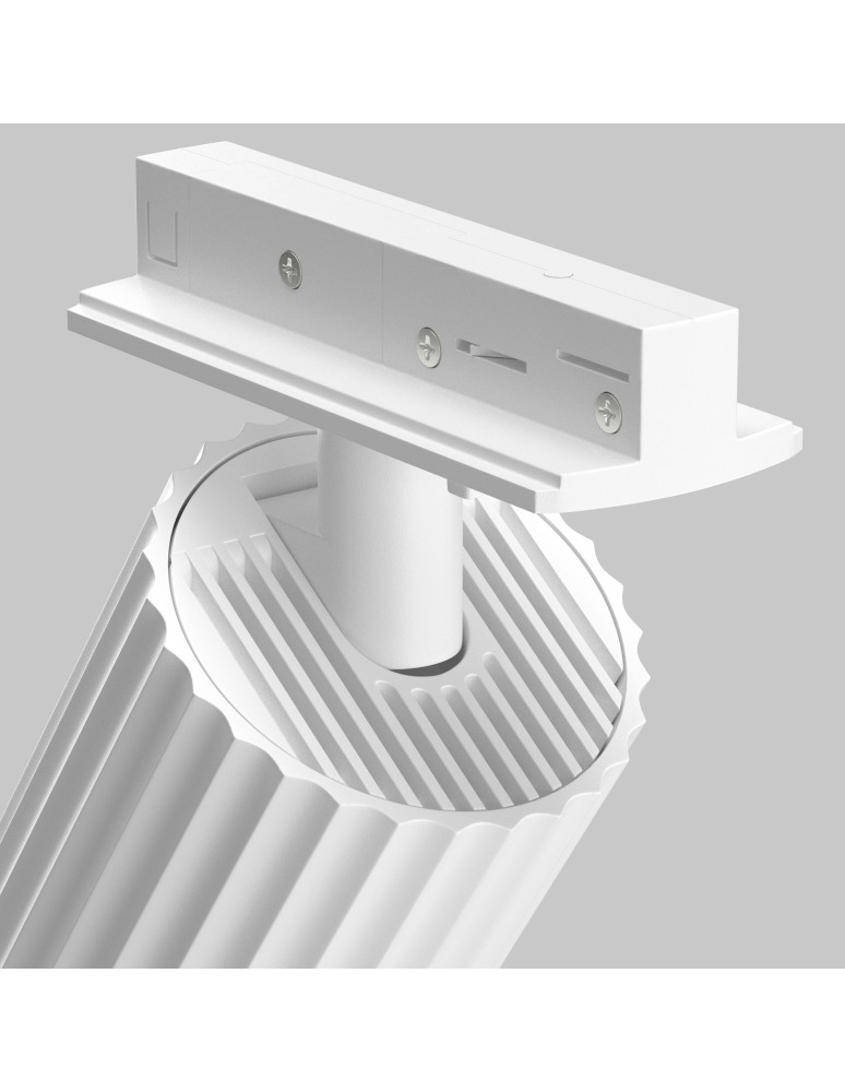 Lamps for 1 phase busbars - Maytoni Calipso Spotlight for UNITY 1-circuit bus 1xGU10 White TR218-1-GU10-W. - product kolory-swiatla.pl 4