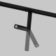 Maytoni Focus Dual Reflektor do Szyny UNITY 1-obwodowej LED 400lm 3000K Czarny TR142-1-6W3K-B