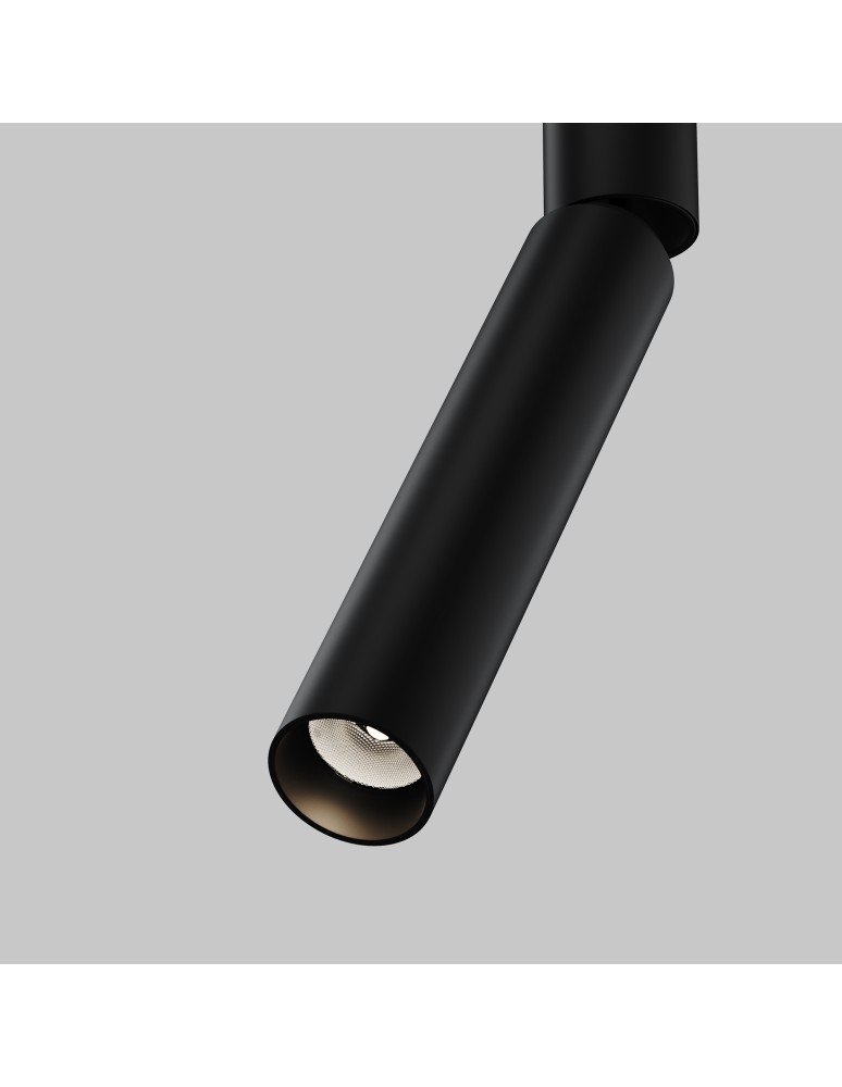 Lamps for 1 phase busbars - Maytoni Focus Dual Spotlight for UNITY 1-circuit LED bus 400lm 3000K Black TR142-1-6W3K-B - product kolory-swiatla.pl 8
