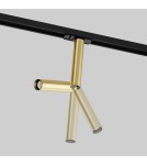 Lamps for 1 phase busbars - Maytoni Focus Dual Spotlight for UNITY 1-circuit LED bus 440lm 3000K Brass TR142-1-6W3K-BS - product 6