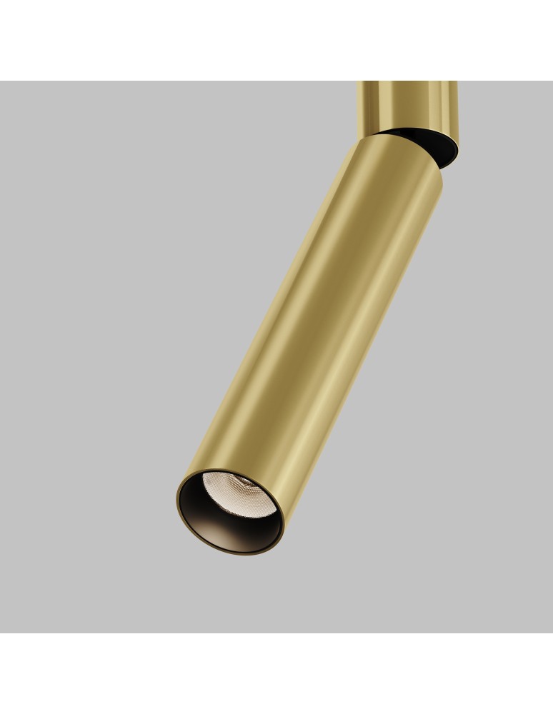 Lamps for 1 phase busbars - Maytoni Focus Dual Spotlight for UNITY 1-circuit LED bus 440lm 3000K Brass TR142-1-6W3K-BS - product kolory-swiatla.pl 8