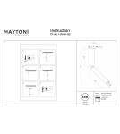 Lamps for 1 phase busbars - Maytoni Focus Dual Spotlight for UNITY 1-circuit LED bus 440lm 3000K Brass TR142-1-6W3K-BS - product 10