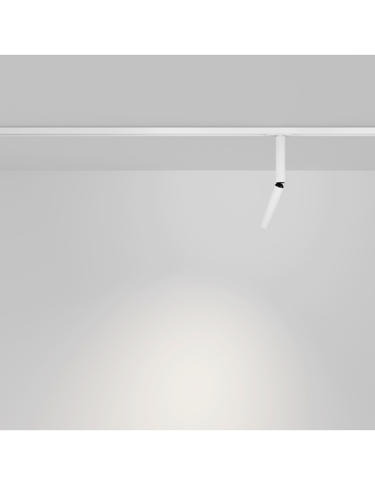 Lamps for 1 phase busbars - Maytoni Focus Dual Spotlight for UNITY 1-circuit LED bus 460lm 3000K White TR142-1-6W3K-W. - product kolory-swiatla.pl 7