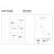Maytoni Focus Dual Reflektor do Szyny UNITY 1-obwodowej LED 460lm 3000K Biały TR142-1-6W3K-W