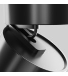 Lamps for 1 phase busbars - Maytoni ONDA Spotlight for UNITY 1-circuit LED bus 781lm 2700K Black TR007-1-12W2.7K-B-1 - product 4