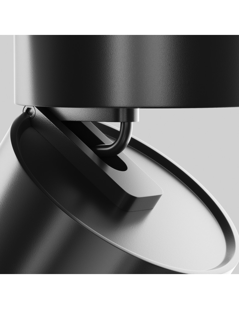 Lamps for 1 phase busbars - Maytoni ONDA Spotlight for UNITY 1-circuit LED bus 781lm 2700K Black TR007-1-12W2.7K-B-1 - product kolory-swiatla.pl 4
