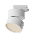 Lamps for 1 phase busbars - Maytoni ONDA Spotlight for UNITY 1-circuit LED bus 838lm 2700K White TR007-1-12W2.7K-W-1 - product 1