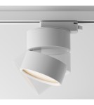 Lamps for 1 phase busbars - Maytoni ONDA Spotlight for UNITY 1-circuit LED bus 838lm 2700K White TR007-1-12W2.7K-W-1 - product 6