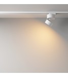 Lamps for 1 phase busbars - Maytoni ONDA Spotlight for UNITY 1-circuit LED bus 838lm 2700K White TR007-1-12W2.7K-W-1 - product 7