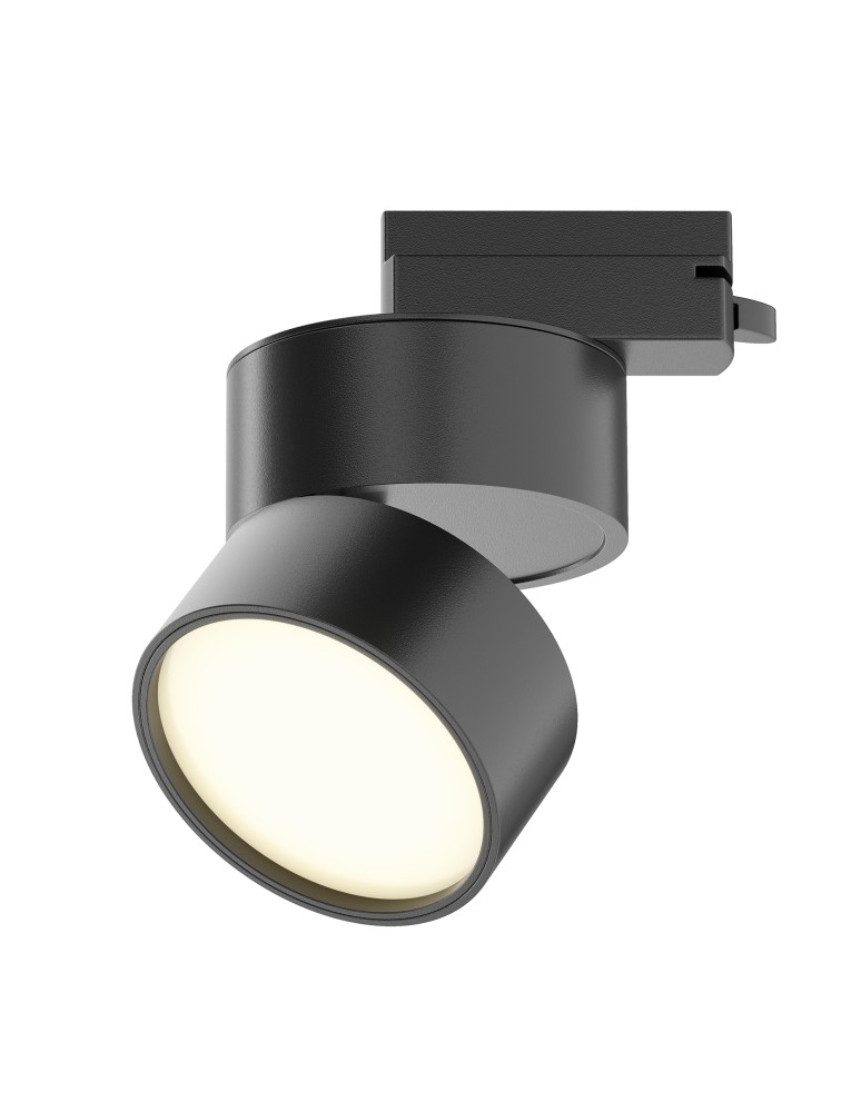 Lamps for 1 phase busbars - Maytoni ONDA Spotlight for UNITY 1-circuit LED bus 780lm 3000K Black TR007-1-12W3K-B-1 - product kolory-swiatla.pl 1