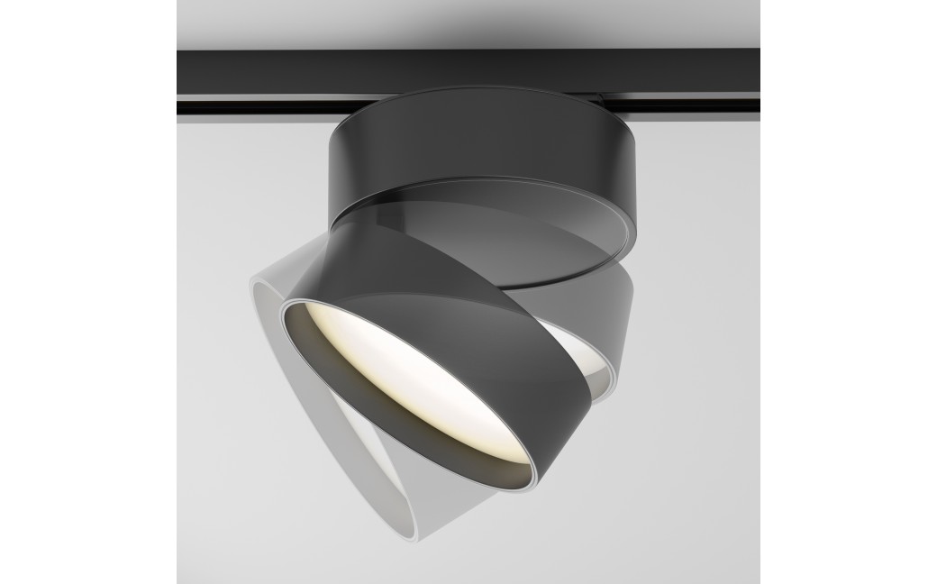 Maytoni ONDA Reflektor do Szyny UNITY 1-obwodowej LED 1370lm 3000K Czarny TR007-1-18W3K-B-1