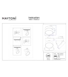 Lamps for 1 phase busbars - Maytoni ONDA Spotlight for UNITY 1-circuit LED bus 1370lm 3000K Black TR007-1-18W3K-B-1 - product 10