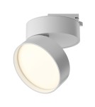 Lamps for 1 phase busbars - Maytoni ONDA Spotlight for UNITY 1-circuit LED bus 1490lm 3000K White TR007-1-18W3K-W-1 - product 1