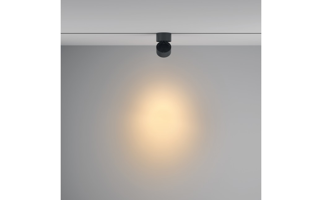 Maytoni Yin Reflektor do Szyny UNITY 1-obwodowej LED 1207lm 2700K-4000K Czarny TR084-1-15W3K-D-B-DE