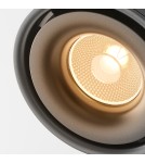Lamps for 1 phase busbars - Maytoni Yin Spotlight for UNITY 1-circuit LED bus 1207lm 2700K-4000K Black TR084-1-15W3K-D-DE - product 7