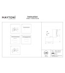 Lamps for 1 phase busbars - Maytoni Yin Spotlight for UNITY 1-circuit LED bus 1207lm 2700K-4000K Black TR084-1-15W3K-D-DE - product 9