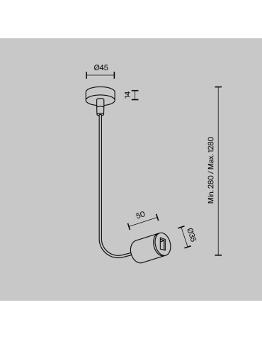Maytoni Flarity Side Power Input Brass TRA154C-SB1-BS - product 2