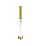 Flarity System Accessories - Maytoni Suspension set with power supply base for Flarity round rail lamp Brass TRA154SW-BB-R-BS - product 1