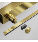 Flarity System Accessories - Maytoni Wall base for power supply with Flarity power input Brass TRA155CW-BB-BS - product 3