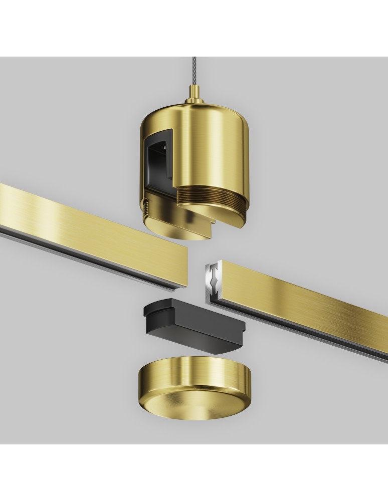 Flarity System Accessories - Maytoni Wire Pendant with Straight Power Connector Flarity Brass TRA157SW-IPC1-BS - product kolory-swiatla.pl 3
