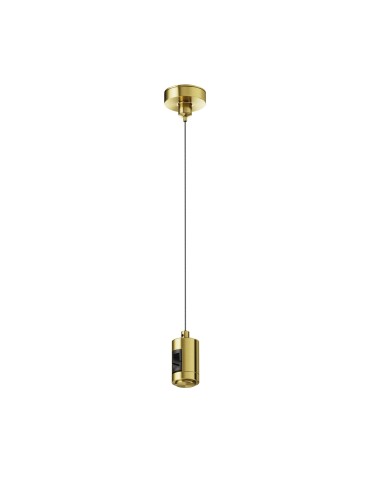 Maytoni Flarity LED Single Cable Pendant Brass TRA157SW-S1-BS
