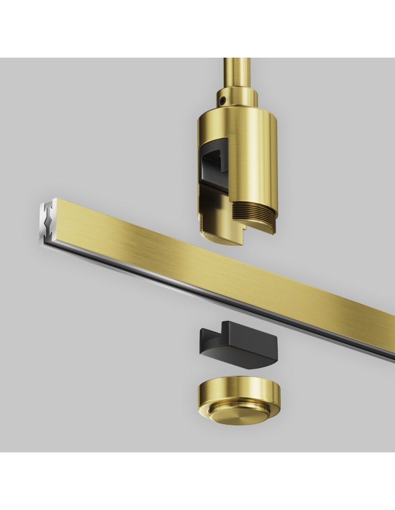Flarity System Accessories - Maytoni Ceiling Mount Medium 360 mm with power input Flarity Brass TRA158C-BL1-BS - product kolory-swiatla.pl 3