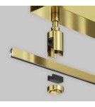 Flarity System Accessories - Maytoni Ceiling Base Short for Power Supply with Flarity Power Input Brass TRA156C-BB1-BS - product 3
